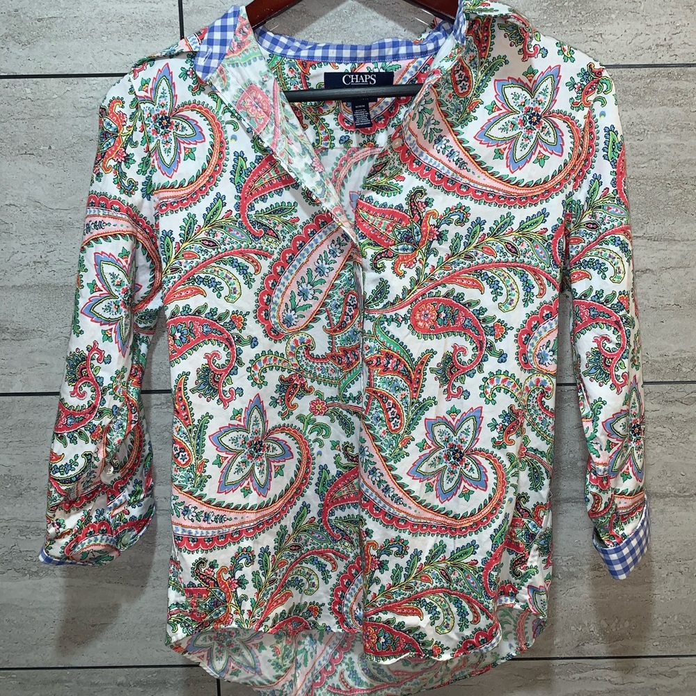 Funky chaps button up